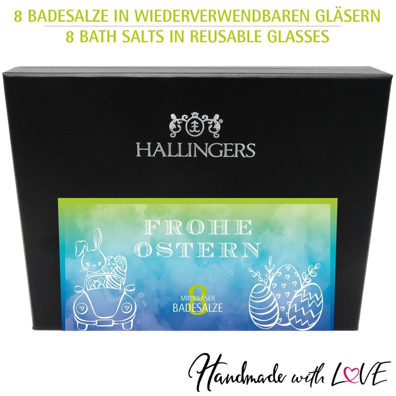 Hallingers Frohe Ostern – Blue – For Easter Basket for