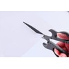 Nikken Cutlery Guitar Scissor SekiSound Black with a stand (Gift
