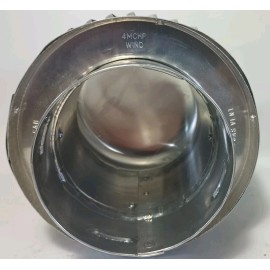 METAL-FAB 4"  B Vent  Cap  Roof Exhaust Vent   Gas  HVAC - High Performance