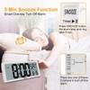 Large Digital Wall Clock, Electronic Alarm Clocks for Bedroom, Count