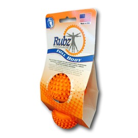 Due North Foot Rubz Full Body Massage Tool, Orange
