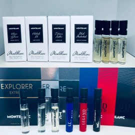 MontBlanc Cologne Collection For Men Sample Spray Vials 10pc Set