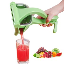 Fruit Lemon Squeezer, Lemon and Lime Citrus Squeezer, Manual Juicer Plastic, Lime Press Plastic, Manual Press for Extracting, Removable Juicer, Easy to Clean, Used to Squeeze All Kinds of Fruits