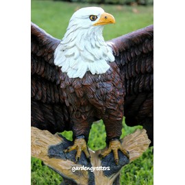 GARDENGREETERS Large American Eagle Statue - Large Eagle