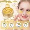 Parches de Ojos con Péptidos de Colágeno 24K, Mascarilla Nutritiva