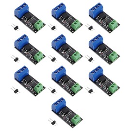YINETTECH Pack of 10 LR7843 MOS Module Field Effect Module MOSFET Control Module MOS Tube Field Effect Tube Module Compatible with Single Chip and Control Board 30V 161A