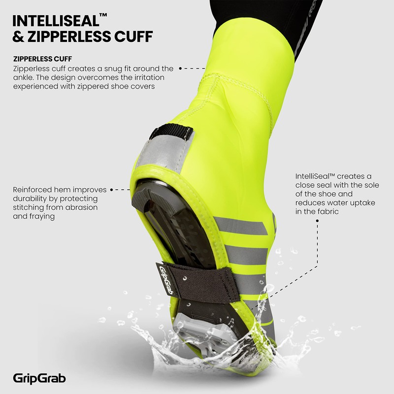 GripGrab RaceThermo Waterproof Winter Road Cycling Shoe Covers Cold Weather