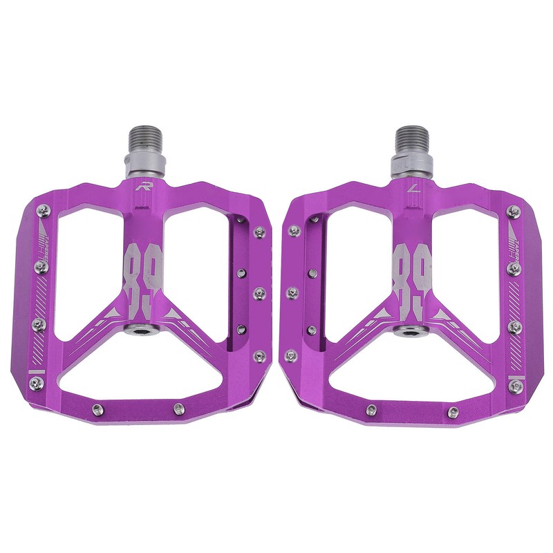 Enlee 2pcs Mountain Bike Pedals NonSlip DU Bearing Lightweight Bicycle