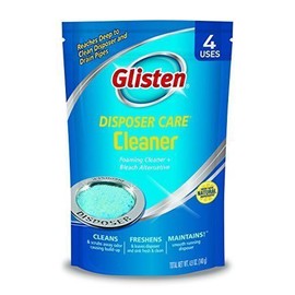 Summit Brands Glisten Disposer Care Foaming Cleaner, Lemon Scent, 4 Use
