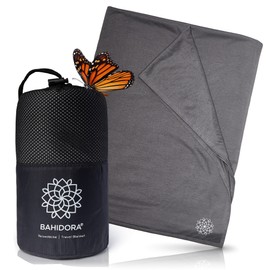 Bahidora® Travel Blanket Ultralight Warm 200 x 150 cm Outdoor Camping Blanket Made of Coolmax Material – Ideal as Travel Accessory, Small Pack Size, Soft and Breathable