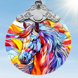 Horse Christmas Ornament, Jocidea Horse Ornaments for Christmas Tree, Horse Christmas Decor, Horse Lovers, Horse Gifts