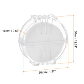 sourcing map 4pcs Beeswax Thread Conditioners Thread Wax Block with Plastic Box for Quilting Sewing, Embroidery Wax Sewing Supplies, White