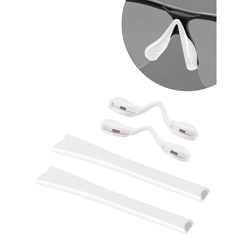 Combine8 Premium Eyeglass Replacement Earsocks Nosepads Rubber Kit for Oakley