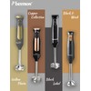 Bestron Hand Blender, Purée Stick with 2 Speed Levels and