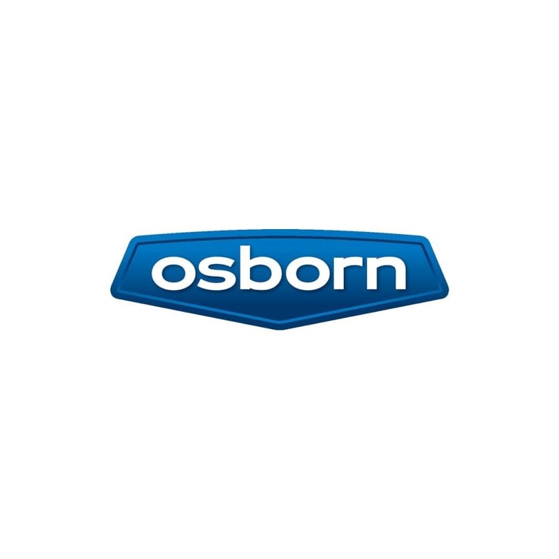 Osborn 2506542 Wheel Brush Crimped of Brass Wire, 0 V,