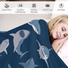 Shark Blanket Soft Warm Shark Throw Blanket for Couch Lightweight
