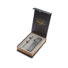 Parker Sonnet C.C. (British Collection Ballpoint Pen Set and Gift Box Case Stainless Steel 1978392)