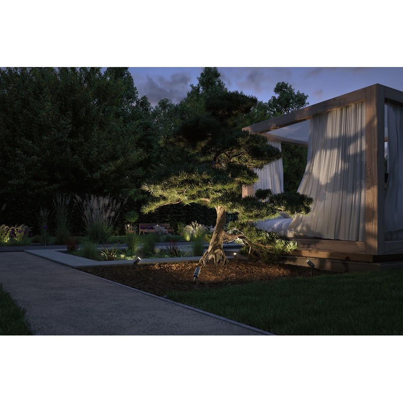 Paulmann 94368 Plug & Shine LED Outdoor Light Garden Spotlight