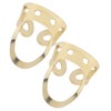 12Pcs Finger Picks Adjustable Stainless Steel Banjo Ukulele Guitar Plucked