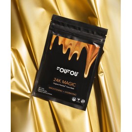 All Skin Types 24K Gold Face Rubber Hydro Jelly Mask Powder Brightening Hydrating Peel Off