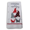 Christmas Holiday Kitchen Towel - Printed Microfiber 15 x 25