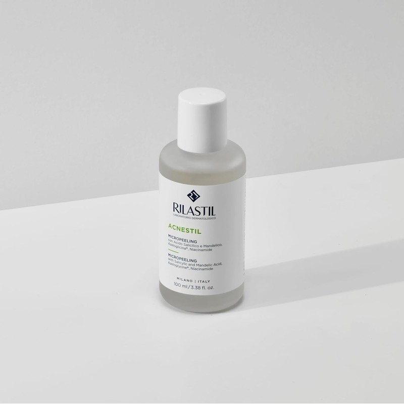 Rilastil Acnestil Micropeeling 100ml Loción exfoliante para cara y cuerpo