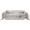 YSTELLAA Sofa Throw Blanket 2-Seater, 180 x 280 cm, Chenille