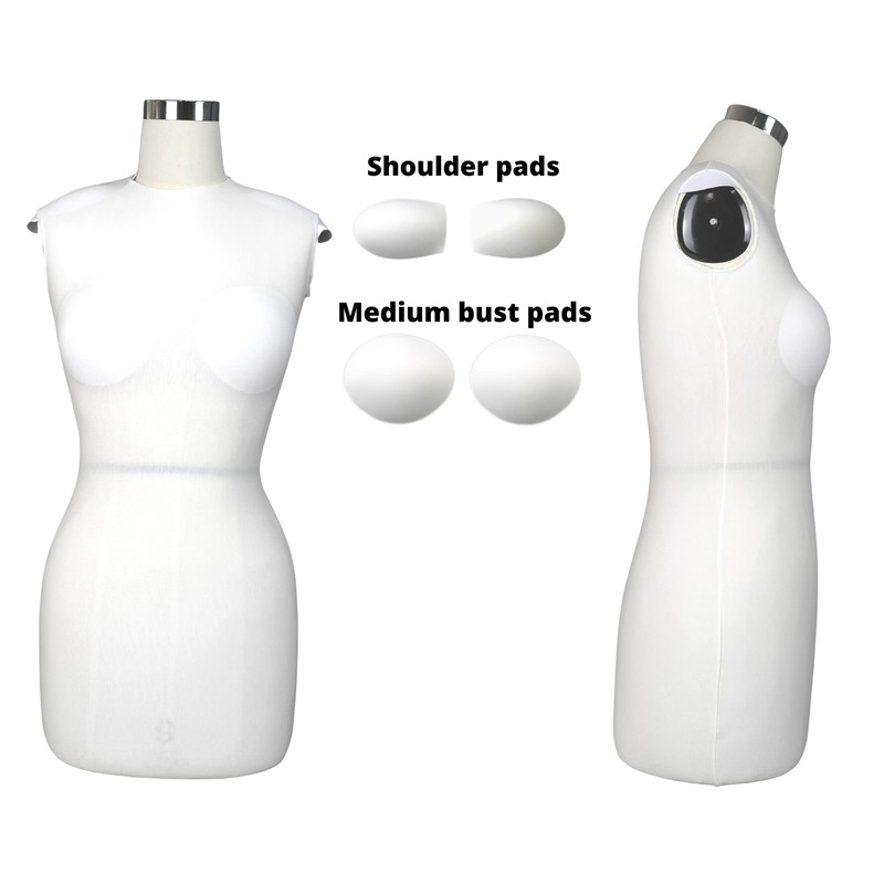 Pro Modular Dress Form Padding Plus Size Kit (24 Pieces)