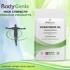 Bodygenix Wheatgerm Oil Capsules - 500mg Antioxidant Formula Heart Skin
