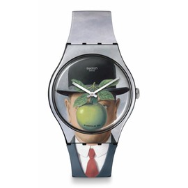 Swatch New Gent LE FILS DE L'Homme by Rene Magritte Quartz Watch