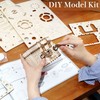 Rowood 3D Puzzles for Adults, Wooden Mechanical Gear Model Kits