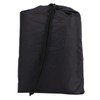 Black Portable Folding Bed Cover Furniture Dust Proof Protective Cover