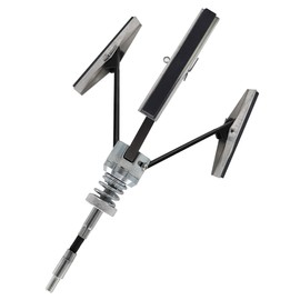 EADUTY Engine Cylinder Hone Tool 2"-7" Diameter Adjustable Deglazer with 3-Piece 4" Long Stones 220 Grit