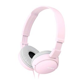 Sony MDR-ZX110AP faltbarer Bügelkopfhörer mit Headsetfunktion, rosa