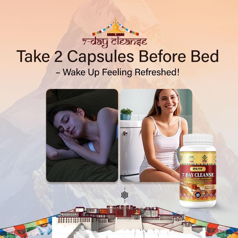 UQB 7 Day Cleanse | Gently Cleanse Intestines & Relieve