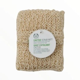 Guante Esponja Exfoliante Fibra De Cactus The Body Shop Spa