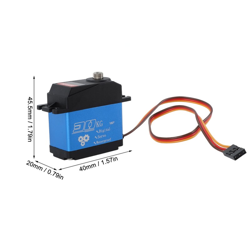 RC Servo 30kg High Torsion Accurate Positioning Programmable RC Car