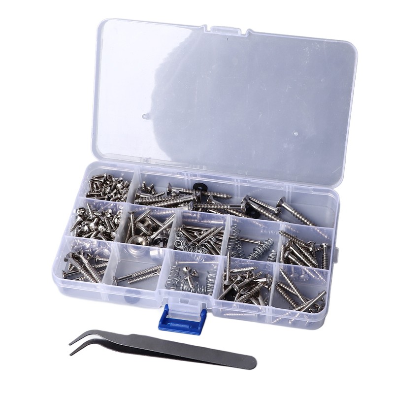 Guitar Repair Screw Kit Electric Acoustic Guitar Mounting Screws Strap