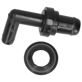 PCV CCV Vent Valve Elbow & Grommet Set compatible With 90° 17130-PM6-003 Replacement Accessory Fit for Honda All Models