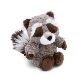NICI Lenno 61280 Cuddly Toy Raccoon 20 cm Grey Soft Plush Toy Cute Plush Toy for Cuddling and Playing, for Children and Adults Great Gift Idea