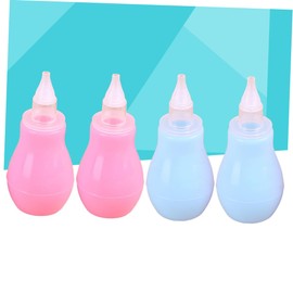 SUPVOX 4Pcs Nasal Gentle Mucus Removal Tool for Congestion Relief Soft Spout for Comfortable Use