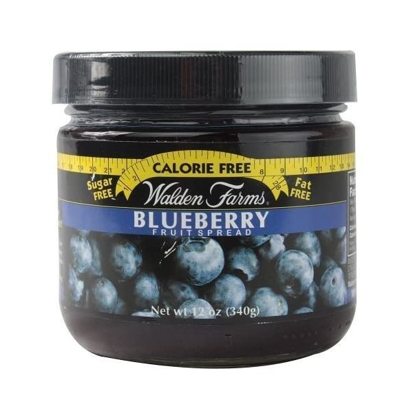 Walden Farms Blueberry Fruit Spread Calorie Free, Carb Free, Fat Free, Sugar Free