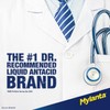 Mylanta Heartburn and Gas Relief, Liquid Antacid, Vanilla Caramel Flavor,