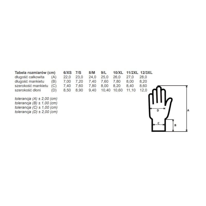 3Kamido Professional Work Gloves Reflex HI - VIS, Made of