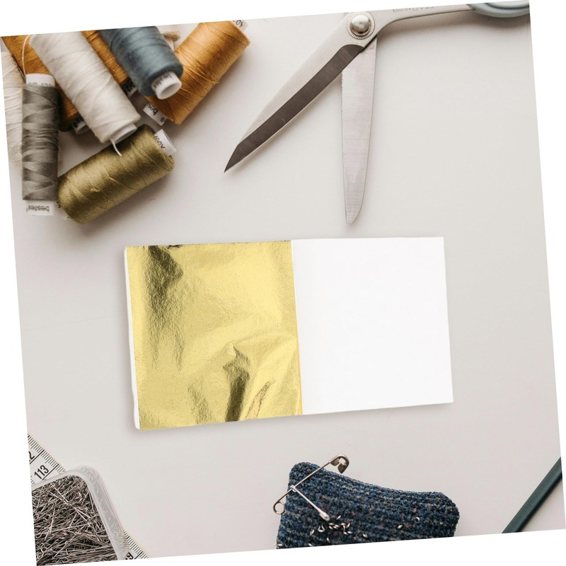 TEHAUX Gold Foil Paper Sheets 400pcs Multi-Purpose for Crafts Decorations