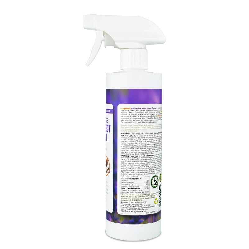 EcoVenger by EcoRaider All Purpose Insect Control 16 oz, Fleas,