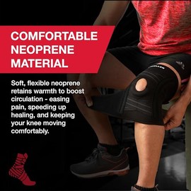 Mueller Self Adjusting Knee Stabilizer, One Size Fits Most, 1-Count Package