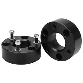 IRONTEK Front Leveling Kit Raise 2.5" Strut Lift Spacers Compatible for 06-10 Dodge Ram1500, 11-20 Ram 1500, 05-10 Dakota 2WD, 04-09 Durango Suspension Level Kit 2.5inch (ID-57.4mm OD-128mm Black)
