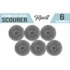 Topest Stainless Steel Scourer | 6 Pack | Muti-Purpose Dish