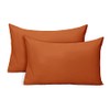 Imperial Rooms Pillow Cases 2 Pack Super Soft Easy Care